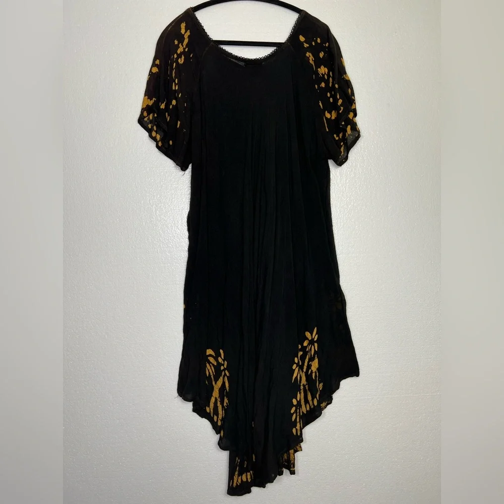 Aqua beach rayon lightweight dress size 3X - Picture 5 of 5